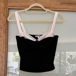 Reformation Black and White Women's Top